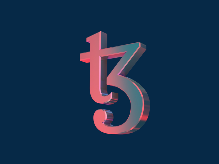 A-PICTURE-SHOWING-XTZ- TEZOS- TOKEN