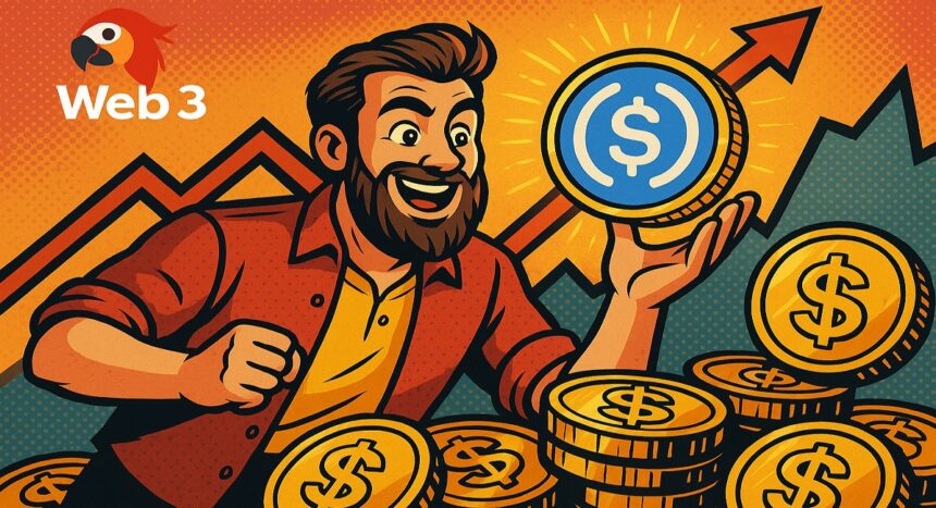 An-image -Showing-A -Happy-Man-Holding-USDC