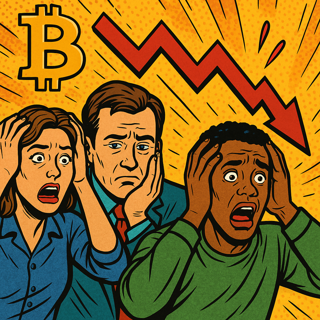 An-Image-showing-BItcoin-price-going-down-and-people-reacting