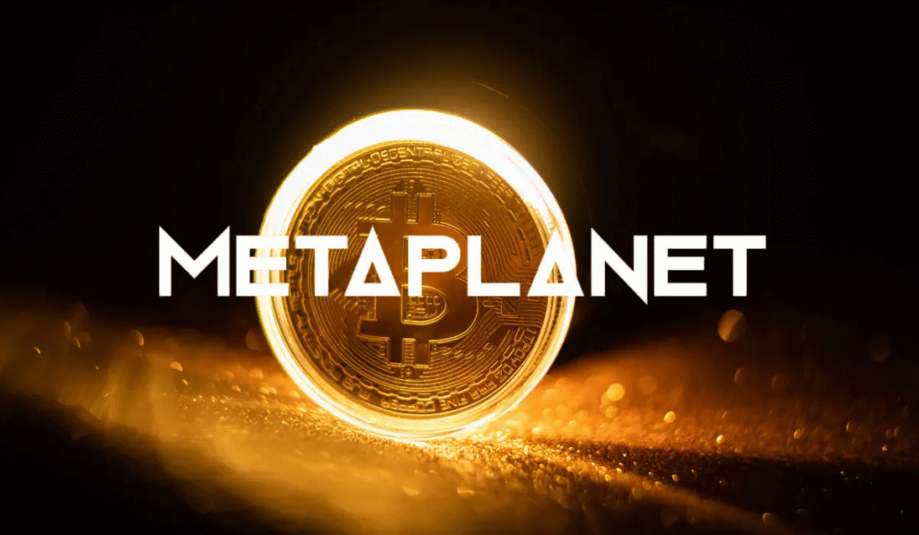 An-image-Showing-Metaplanet-and- Bitcoin-Logo